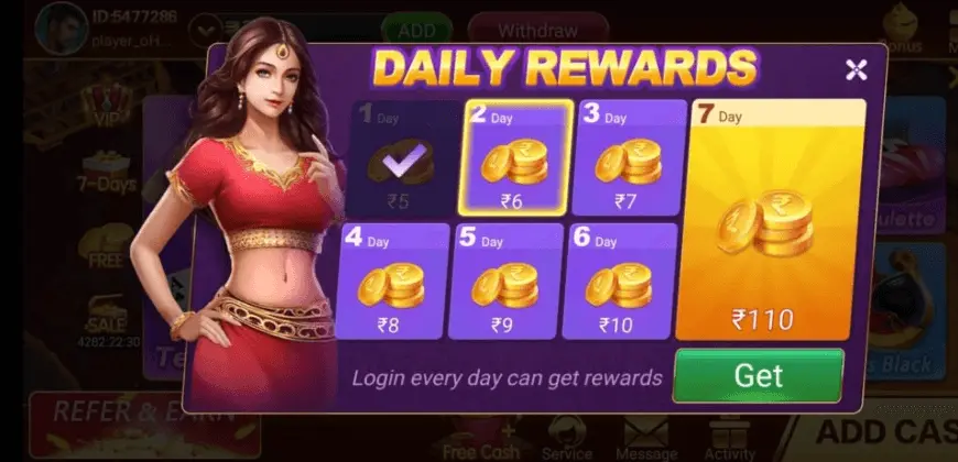 daily rewards